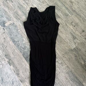 Guess Black Midi Dress
